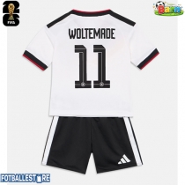 Tyskland Nick Woltemade #11 Hjemmedraktsett Barn VM 2026 Kortermet (+ Korte bukser)